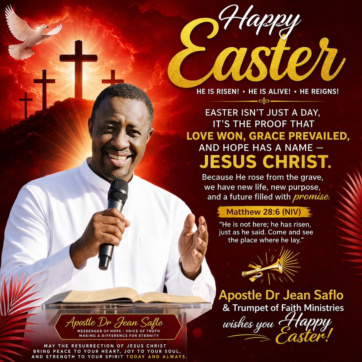 Easter Sermon: The Stone That Was Rolled Away